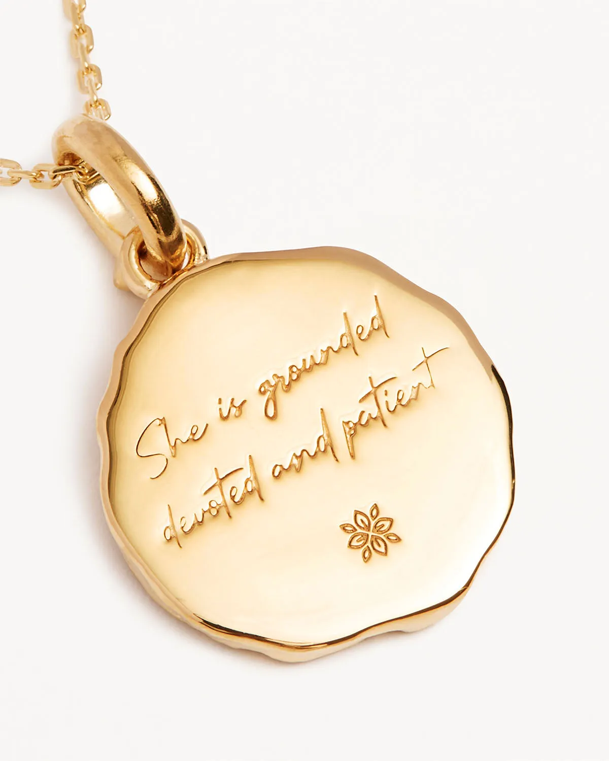 18k Gold Vermeil She is Zodiac Necklace - Taurus