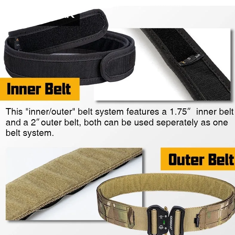 2 Inch Laser Cut MOLLE Belt