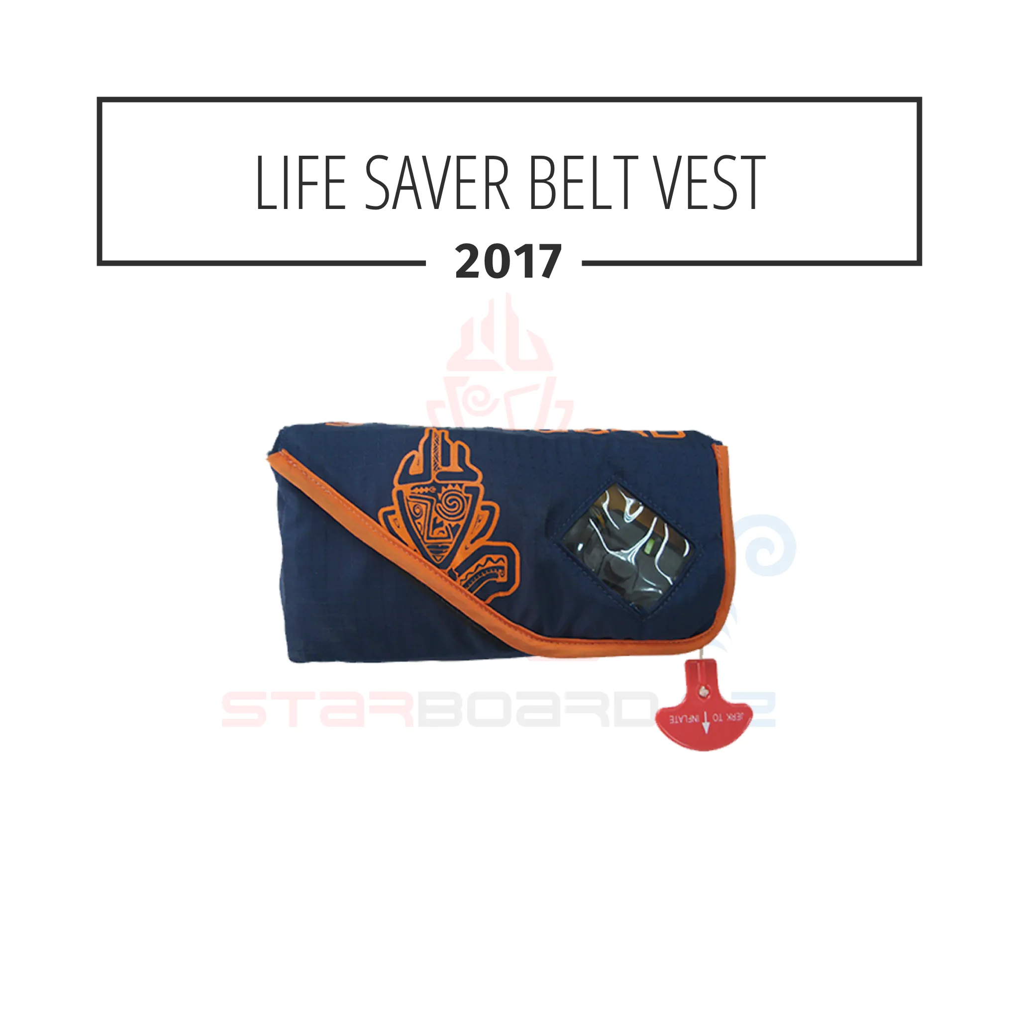 2017 STARBOARD LIFESAVER BELT VEST - OSFA