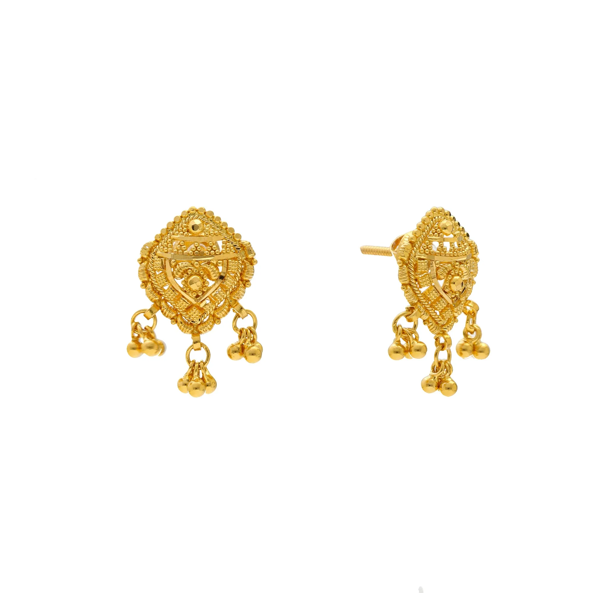 22K Yellow Gold Necklace Set (15.8gm)