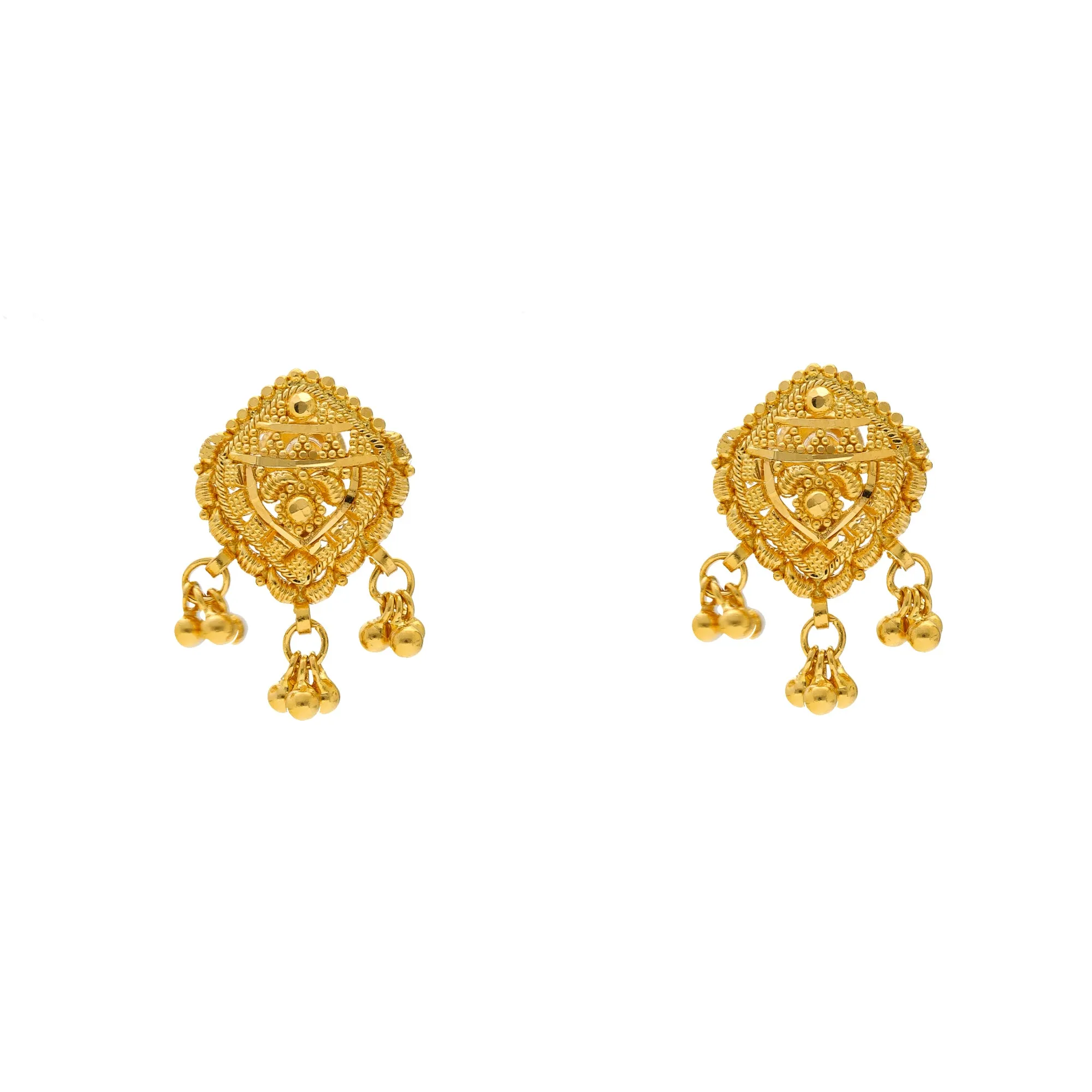 22K Yellow Gold Necklace Set (15.8gm)