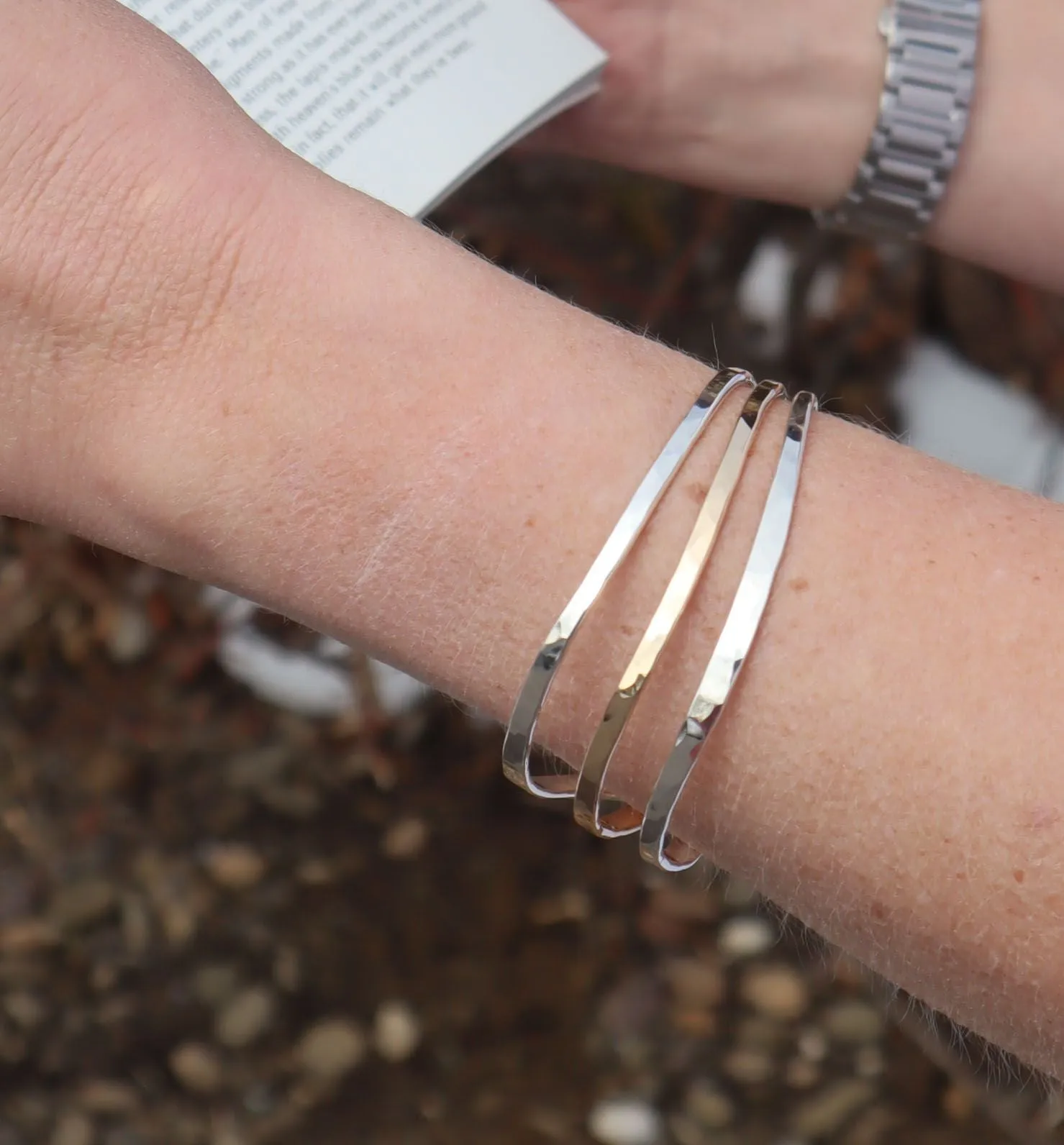 3 Stripes Cuff Bracelet