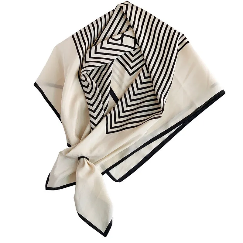 88*88 Nordic tot Savis mulberry silk scarf