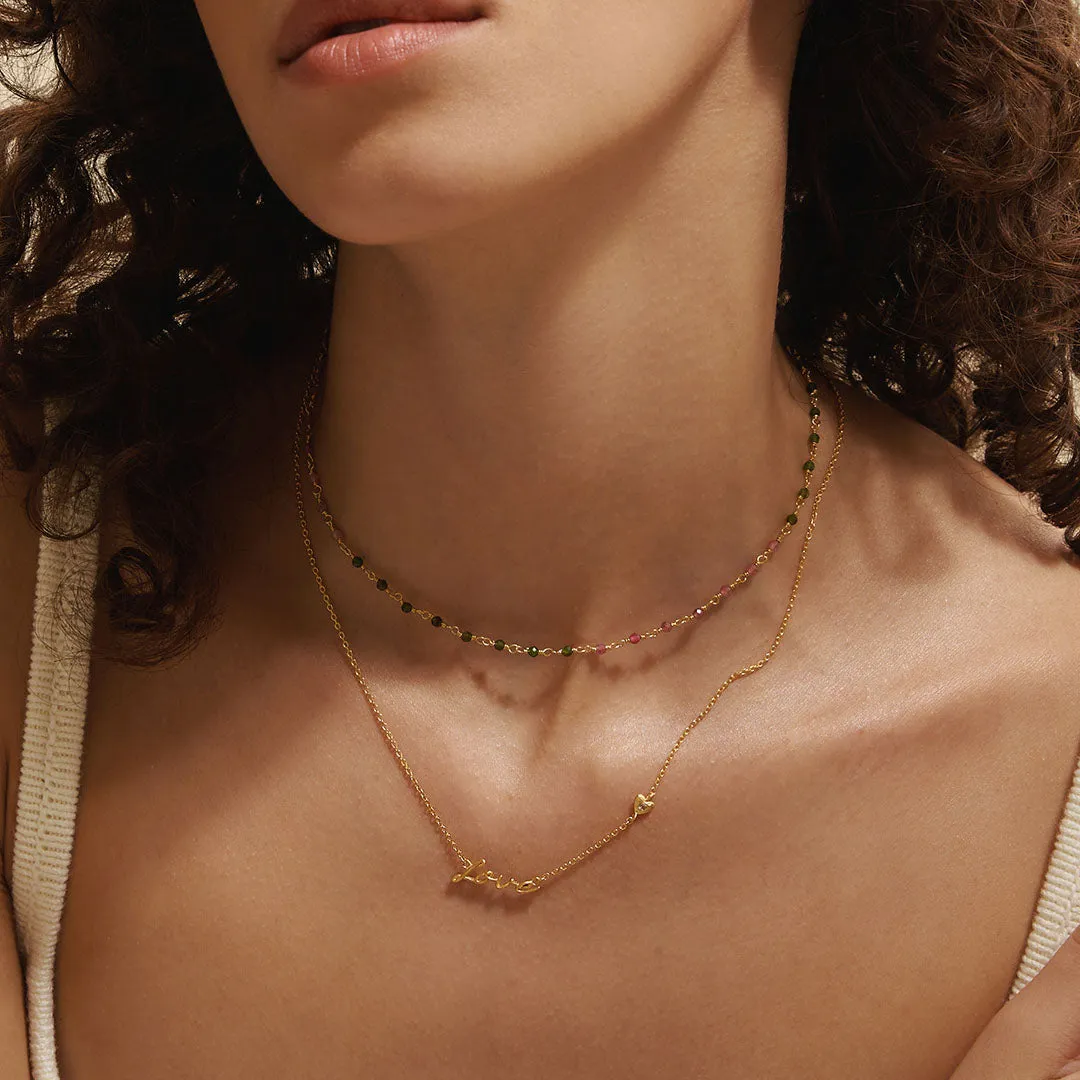 Abundant Joy Tourmaline Choker