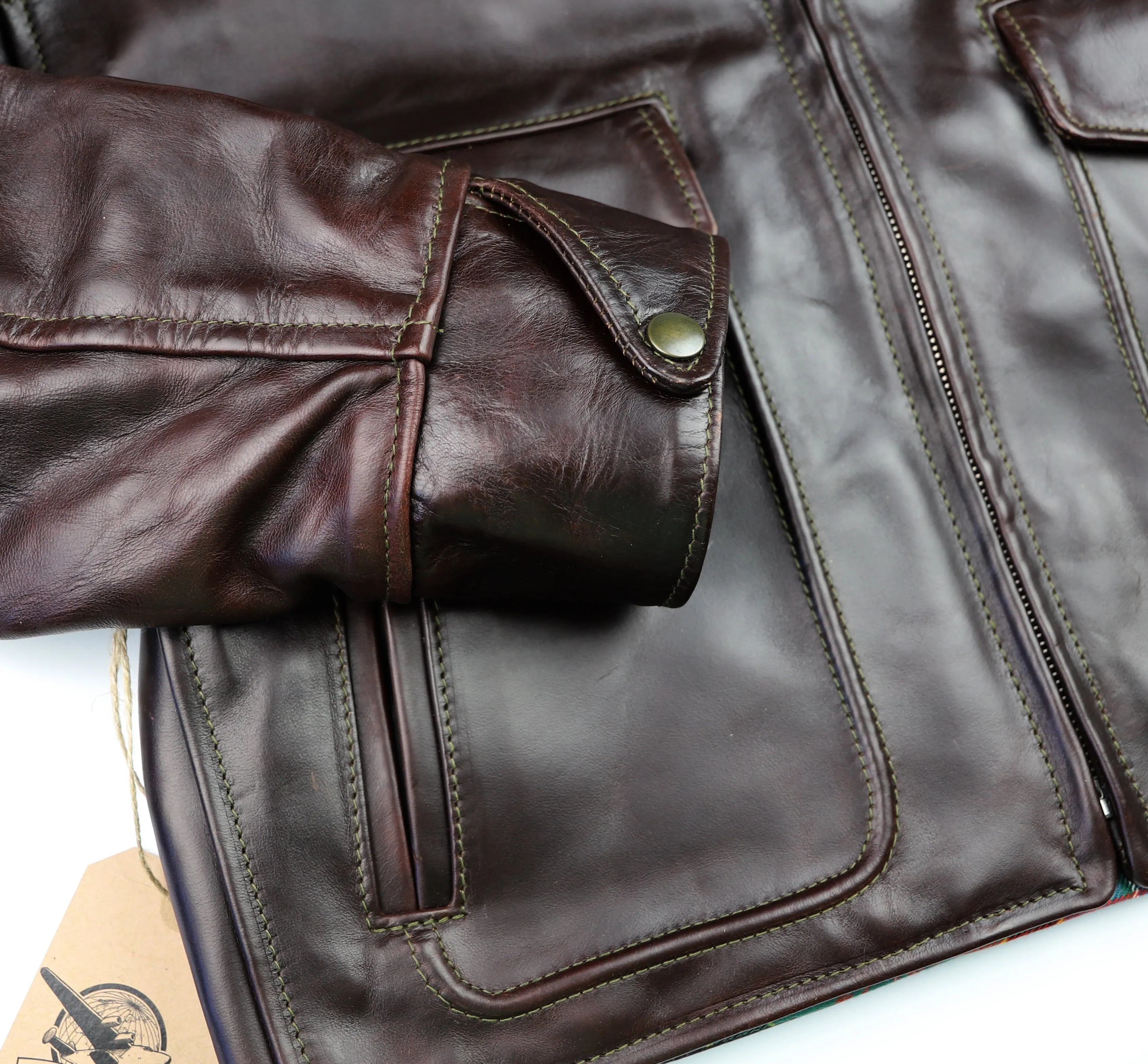 Aero Half Belt Deluxe, size 38 (fits like size 42), Brown CXL FQHH