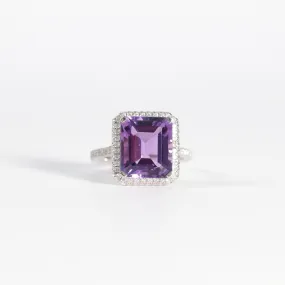 Amethyst Cocktail Ring