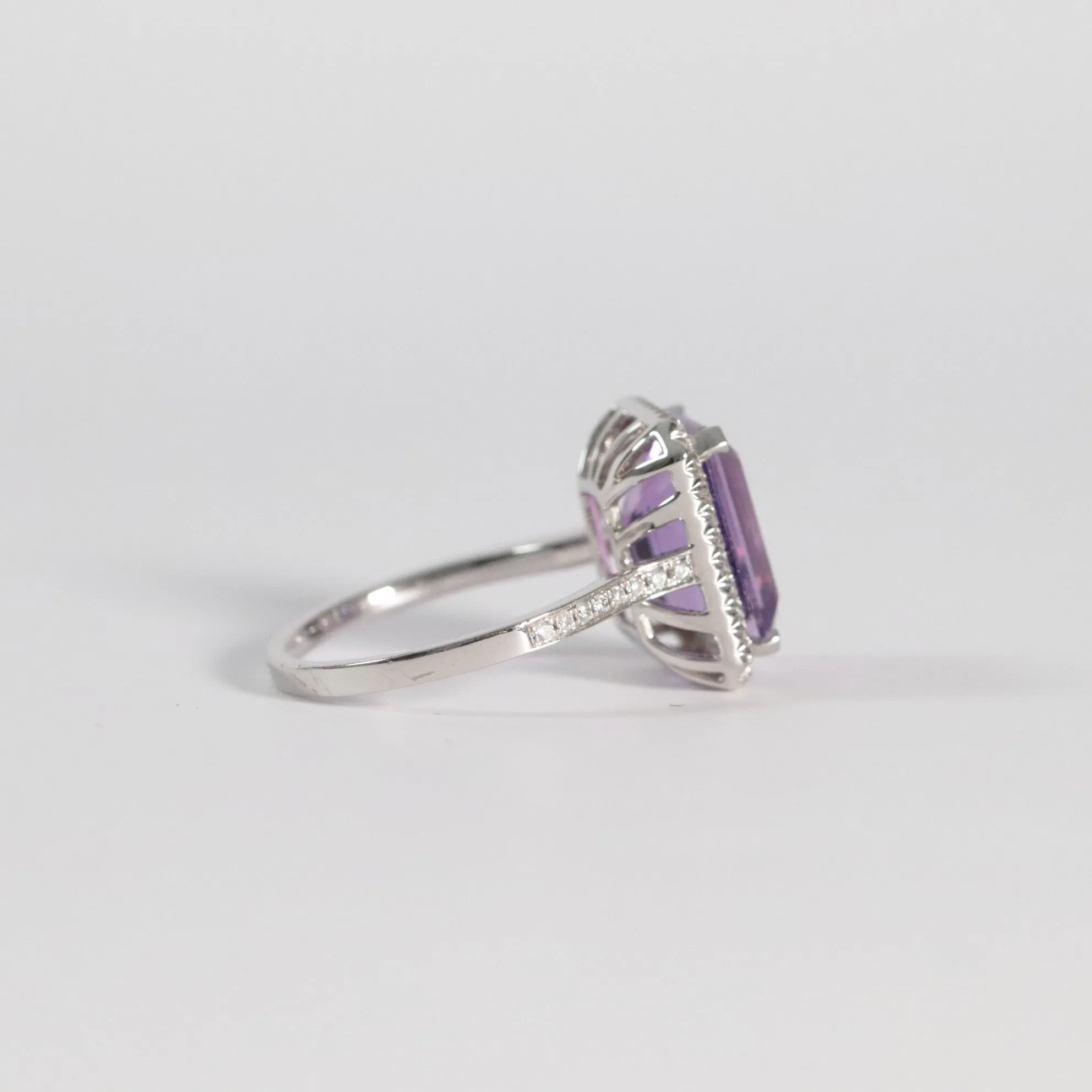 Amethyst Cocktail Ring