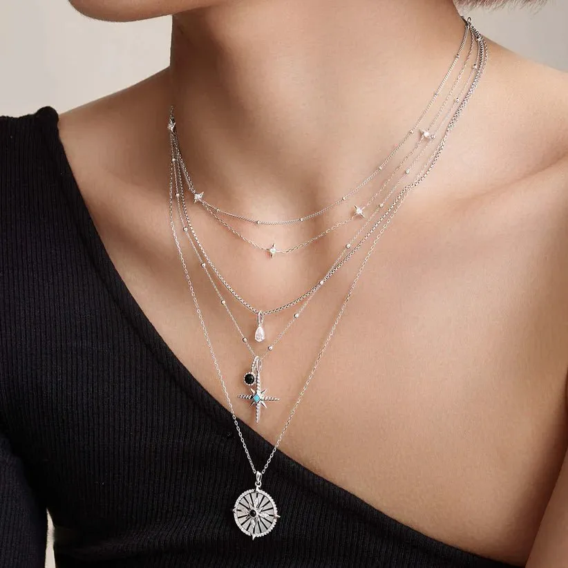 Ania Haie Silver Beaded Chain Necklace N060-02H