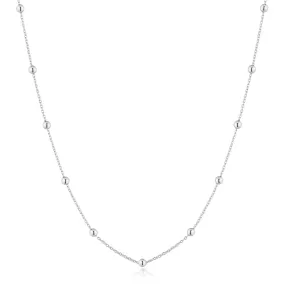 Ania Haie Silver Beaded Chain Necklace N060-02H
