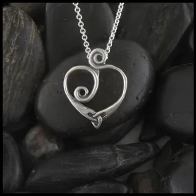 Anna's Heart Celtic Pendant