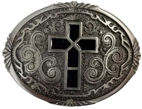 Antique Cross Belt Buckle