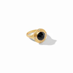 Astor Ring - Obsidian Black