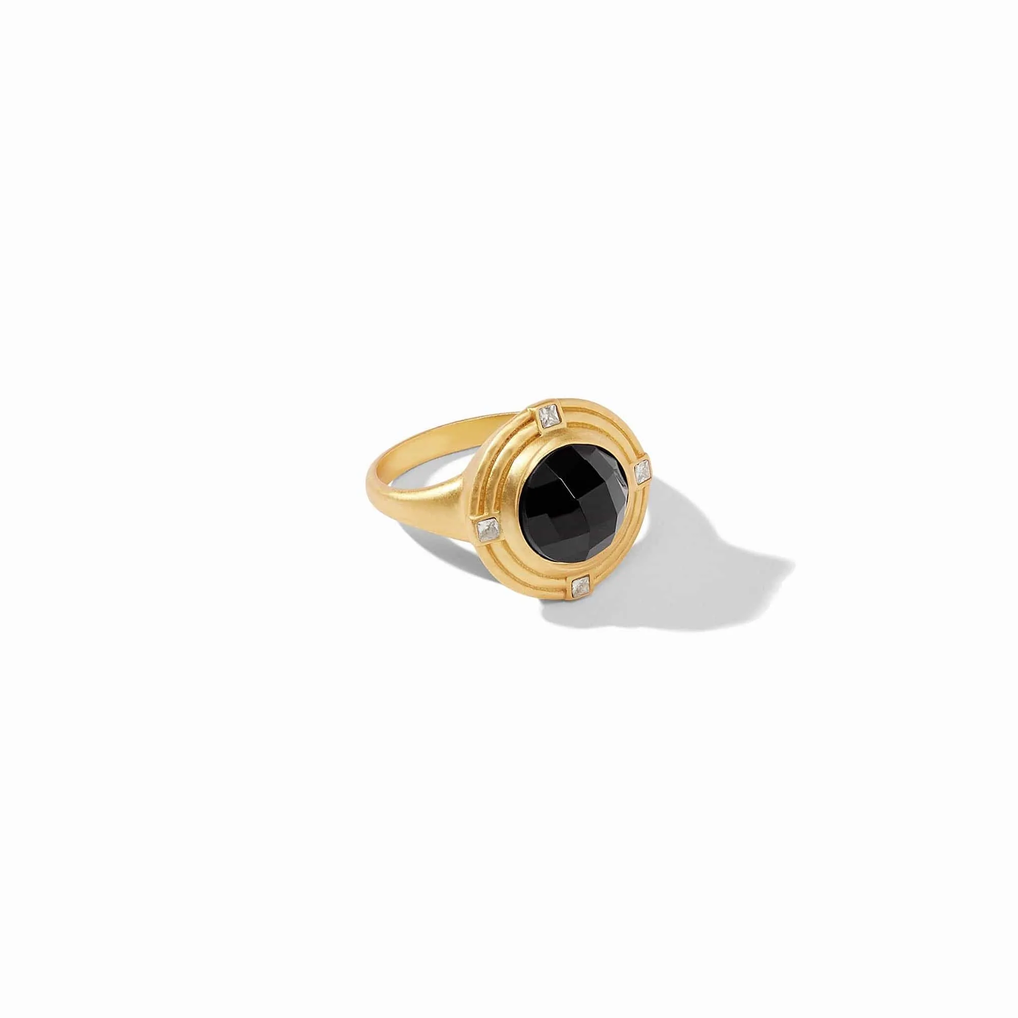 Astor Ring - Obsidian Black
