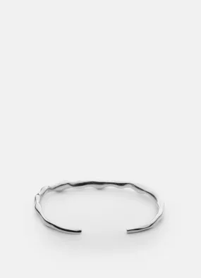 Bangle | Chunky Petit Cuff | Silver Plated