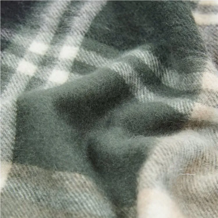 Barbour Kindar Check Tartan Scarf - Naval Olive
