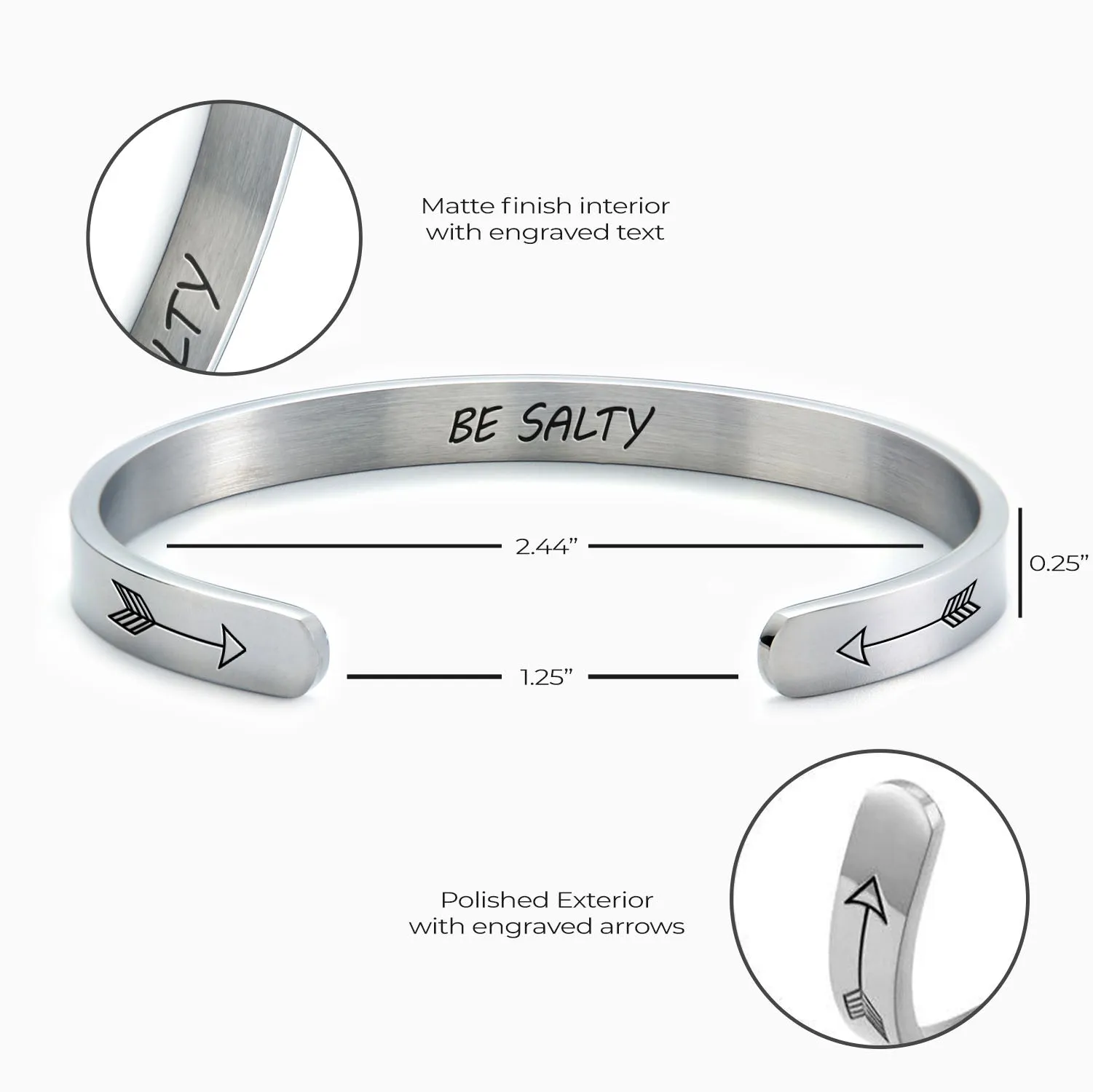 Be Salty Cuff Bracelet