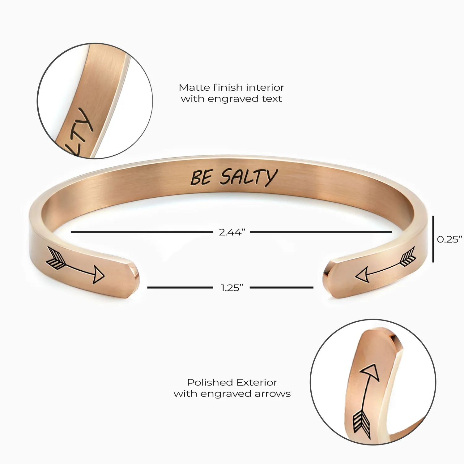 Be Salty Cuff Bracelet