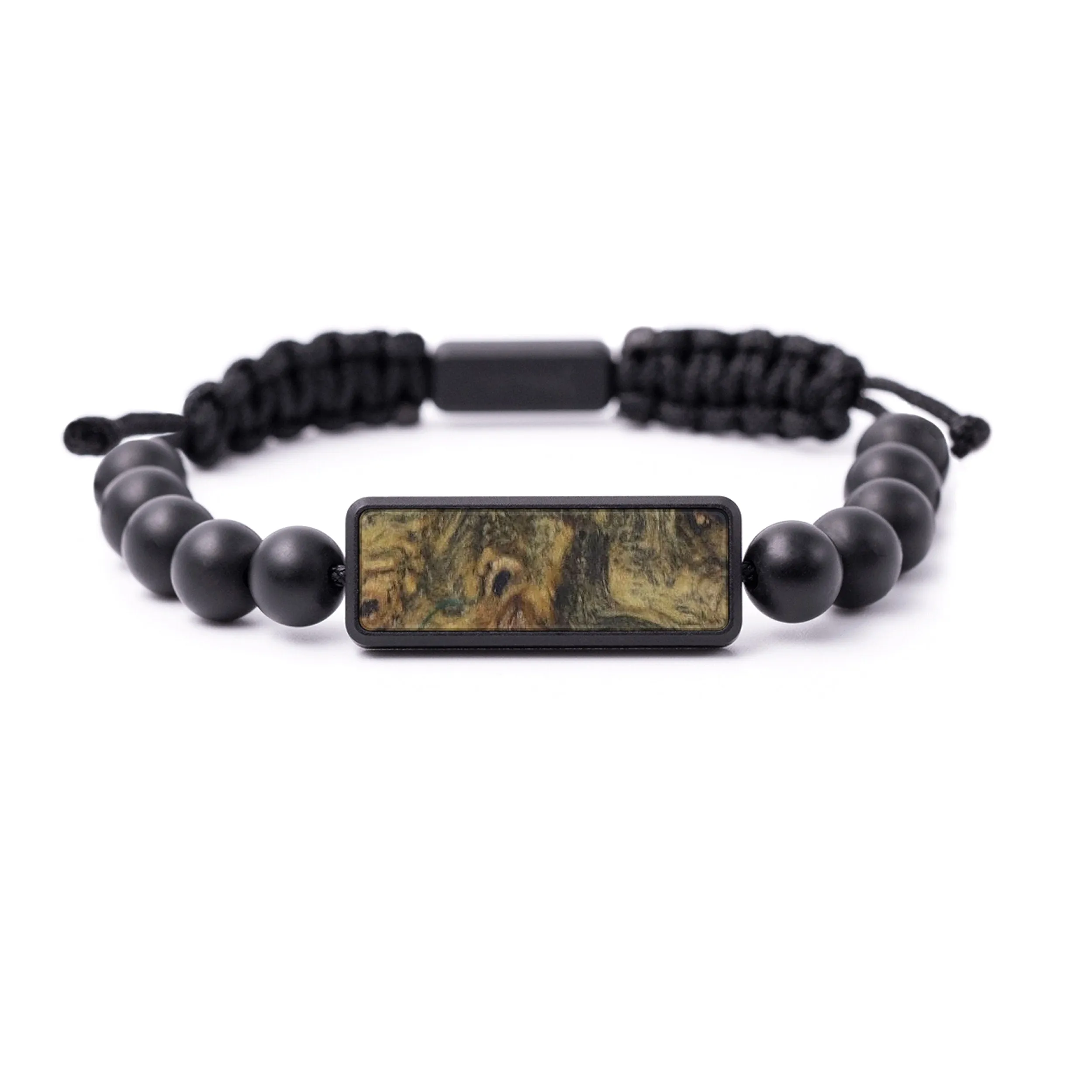 Bead Burl Wood Bracelet - Zdenek (Buckeye Burl, 577060)
