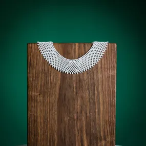 Beaded Lace Collar Necklace