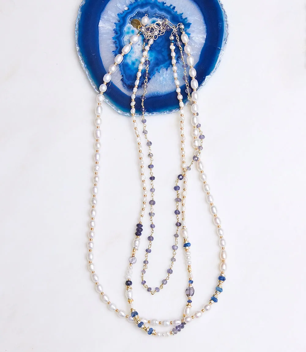 Beaded Multistrand Necklace