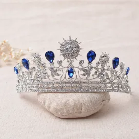 Beaming Luxury Sun & Stars Crown