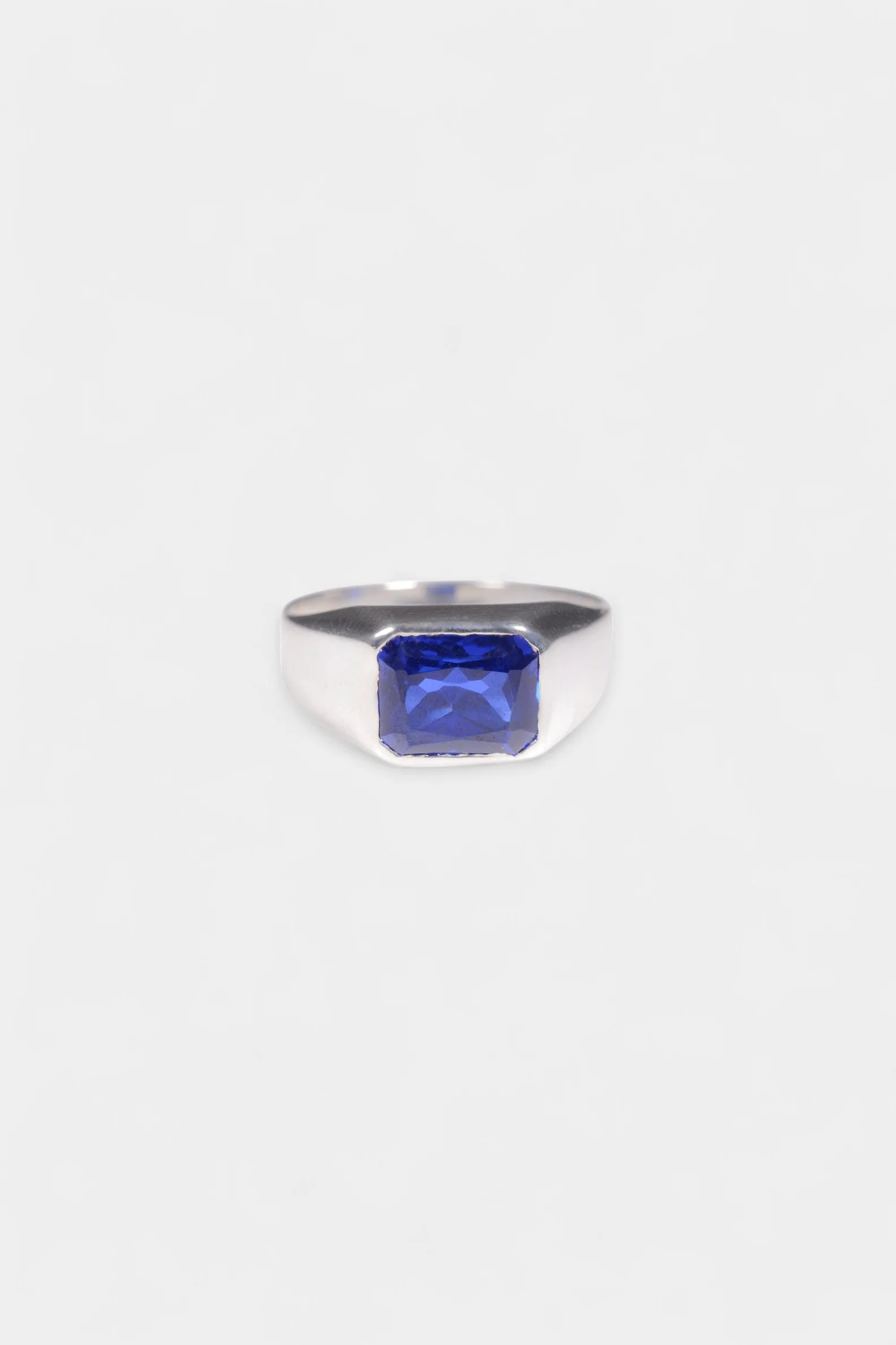 Blue Signet Ring