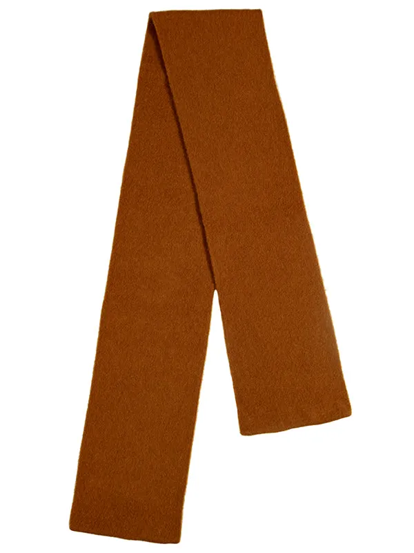 Brushed Plain Scarf Flannel