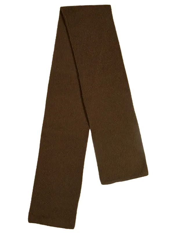 Brushed Plain Scarf Flannel