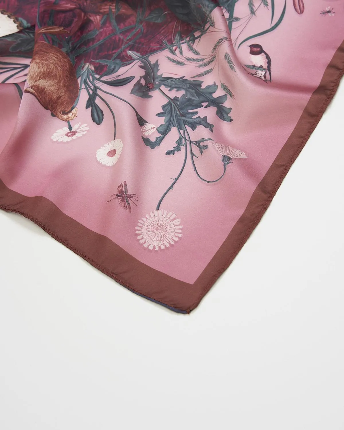 Bunny Narrative Square Scarf