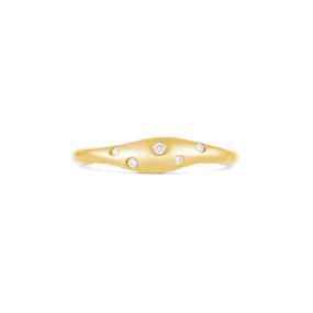 Capri Dreaming® Pebble Surge Diamond Ring | Yellow Gold