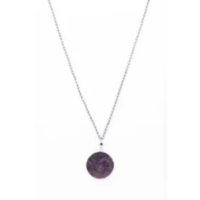 Caracol Necklace 1559-PUR-S