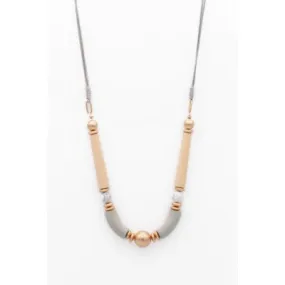Caracol Necklace 1626-GRY-S