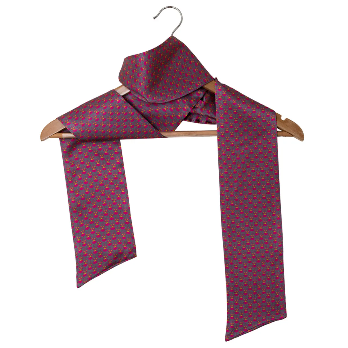Chokore Special 2-in-1 Gift Set for Her(Pink and Purple Silk Scarf & 20 ml Enchanted Perfume)Her (Printed Stole & 20 ml Scandalous Perfume)
