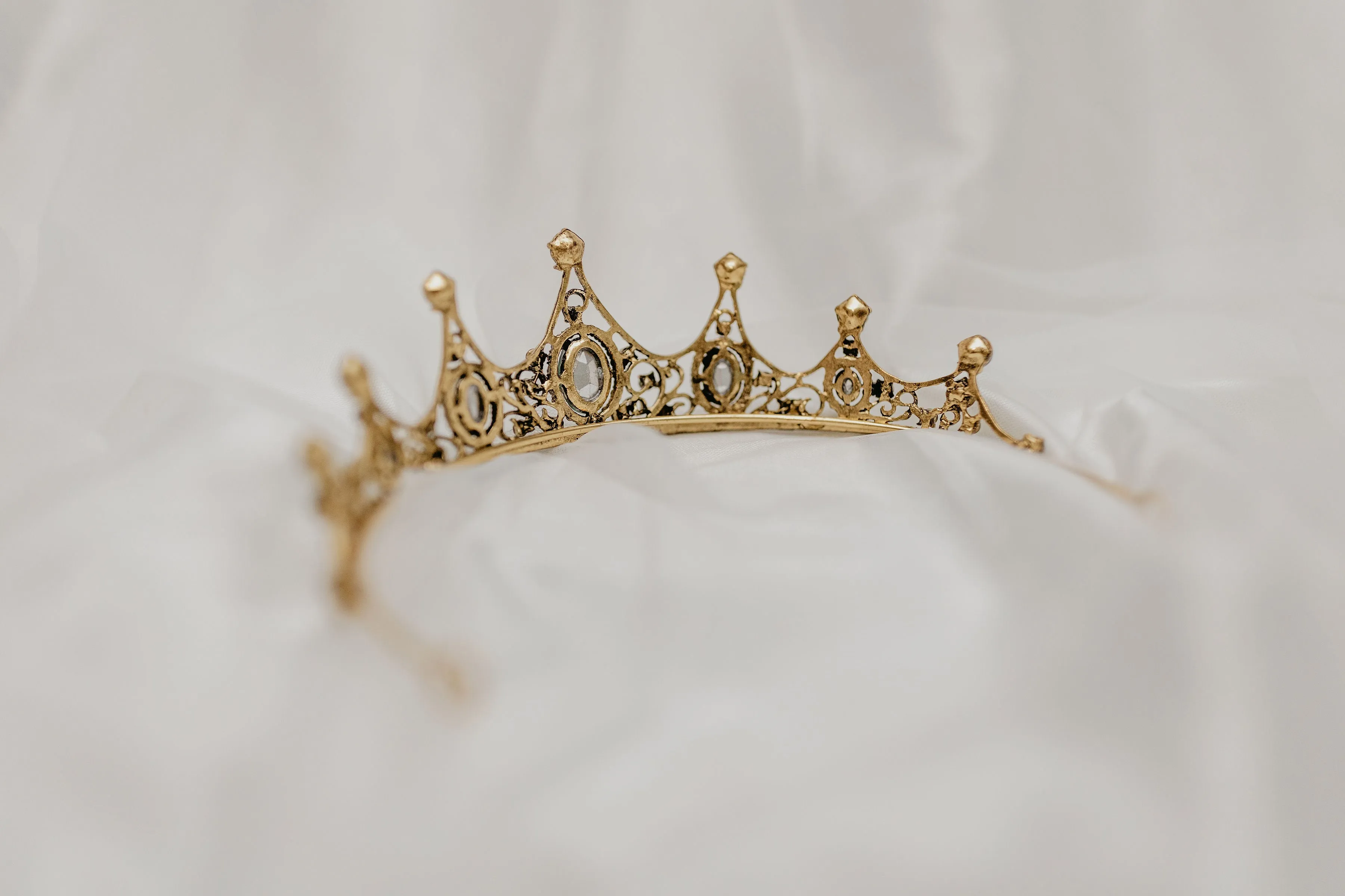 Cindy's Tiara in Green & Gold