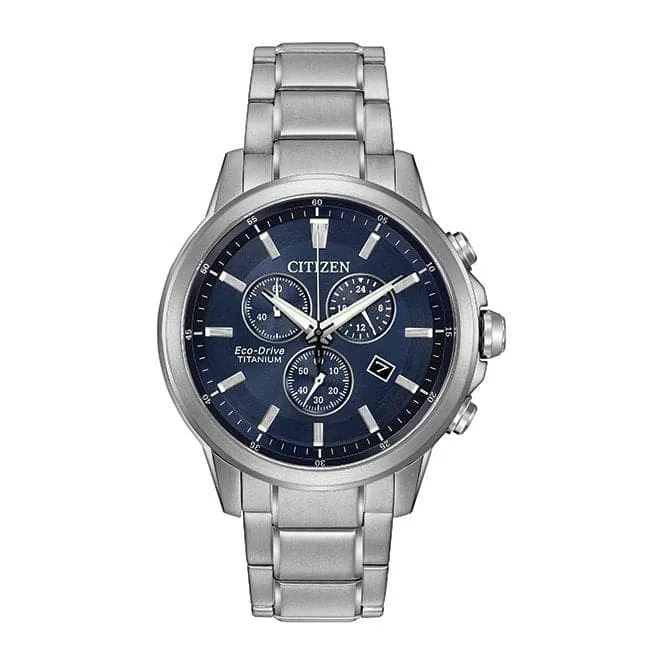 Citizen Gents Eco Drive Titanium Watch AT2340-56L