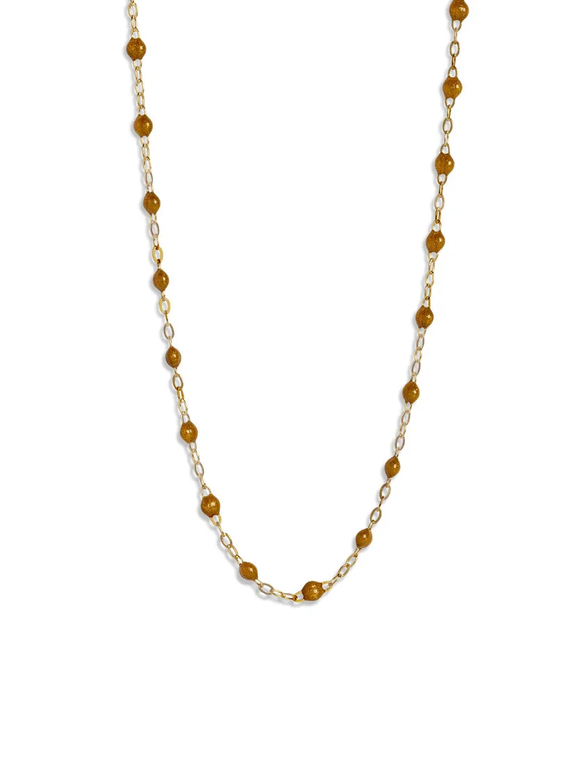 Classic Gigi Gold Resin Yellow Gold Necklace