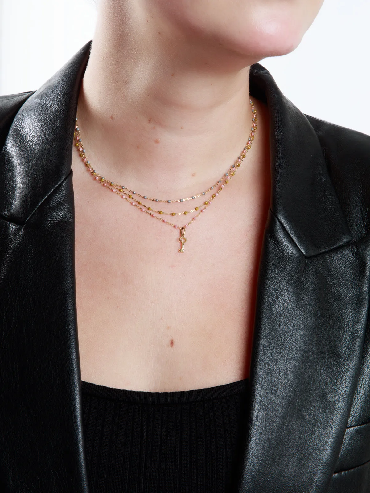 Classic Gigi Gold Resin Yellow Gold Necklace