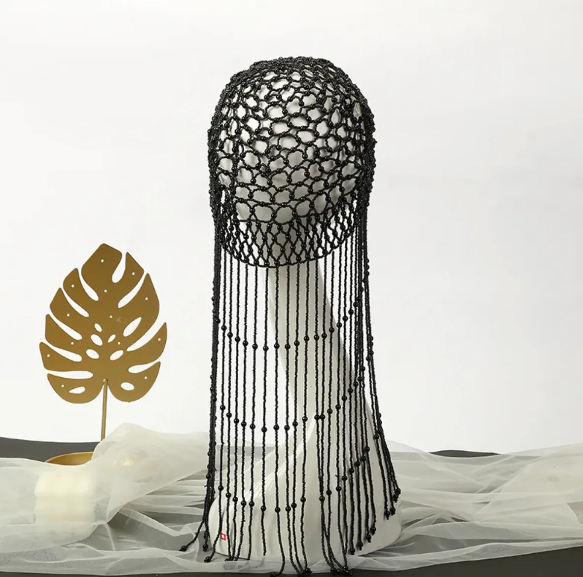 Cleopatra Pearl Tassel Headpiece