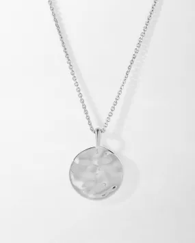 Coin Necklace - Silver
