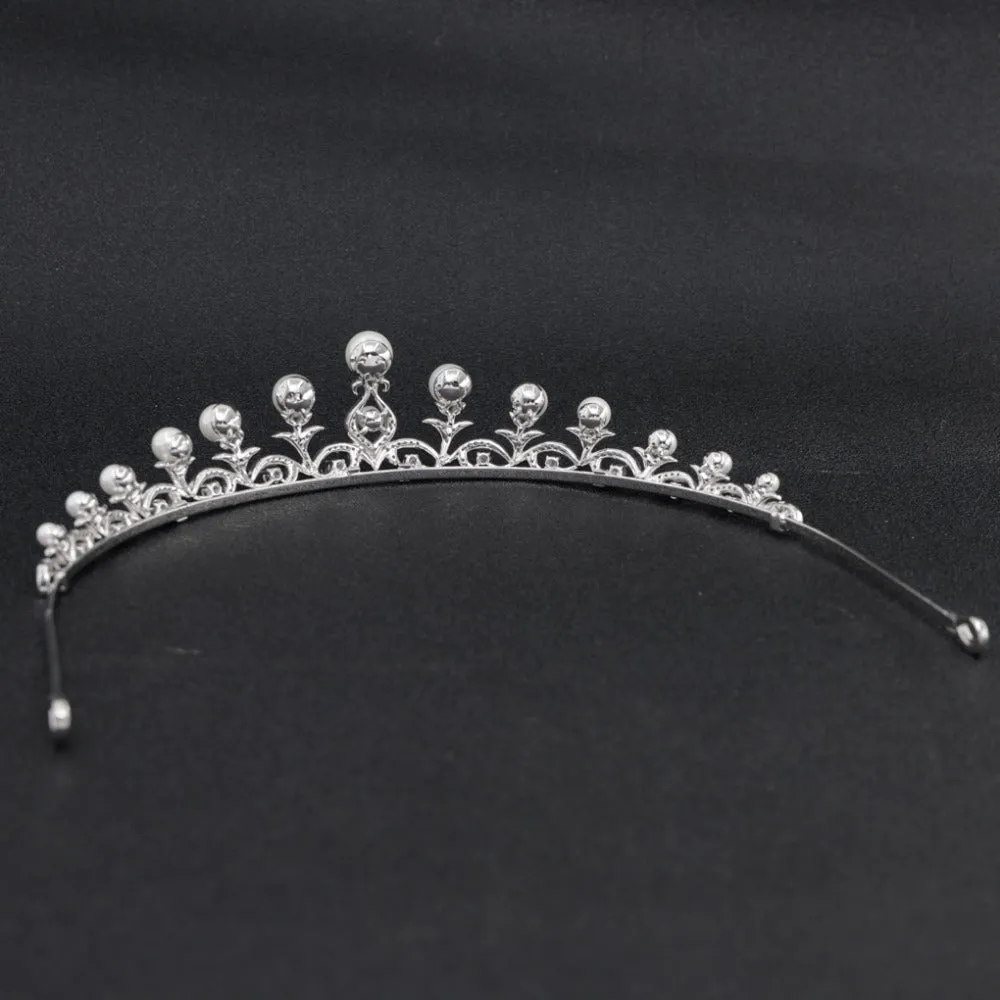 Cubic zircon wedding  bridal royal tiara diadem crown CH10046