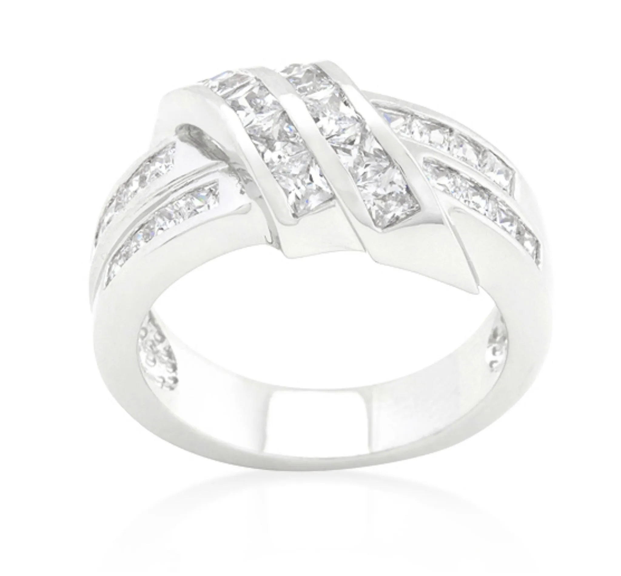 Darla Double Knot Fashion Cocktail Ring | 3.5ct
