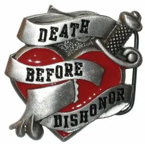 Death Before Dishonor Belt Buckle