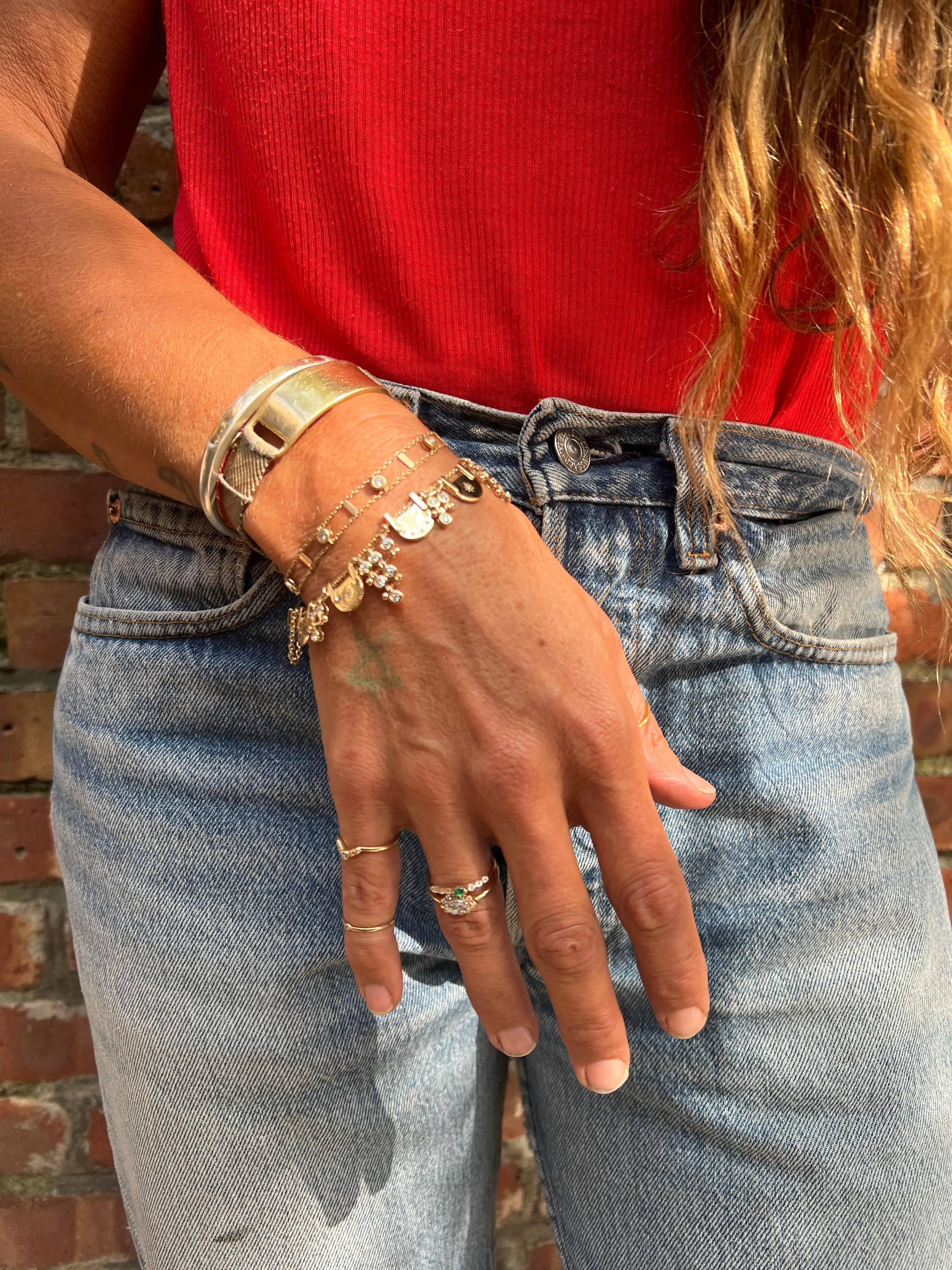 Diadem Meets Caravan Chain Bracelet