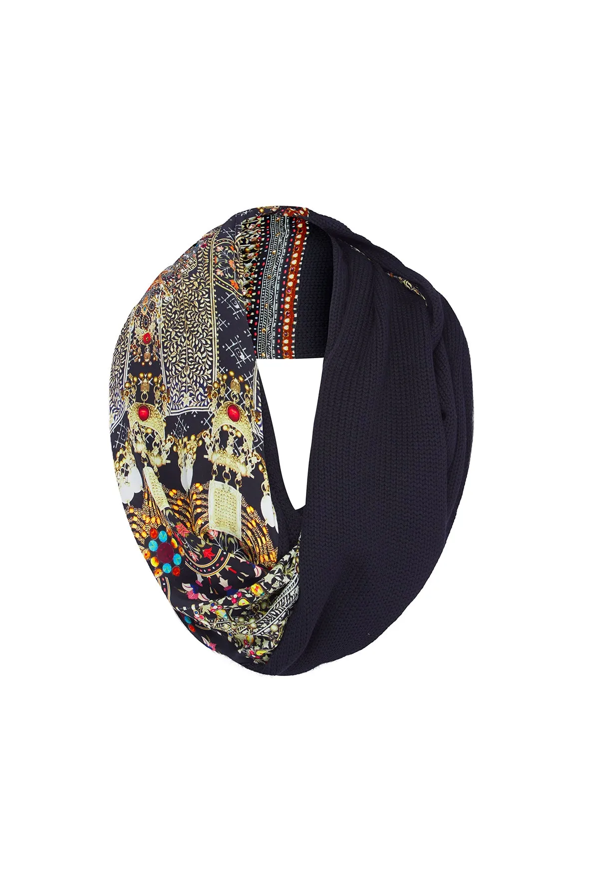 DOUBLE SIDED SCARF CHAMBER OF REFLECTIONS