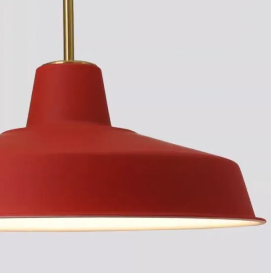 Elkano Modern Industrial Chic Pot-Lid Pendant Lamp