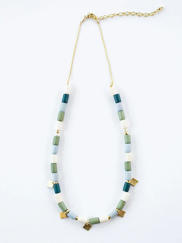Emily Necklace - Blue