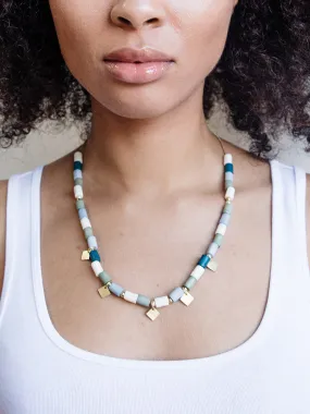 Emily Necklace - Blue