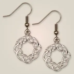 Eternal Interlace Earrings (plain)