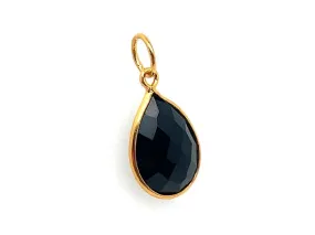 Eye Catching Teardrop | Natural Black Onyx