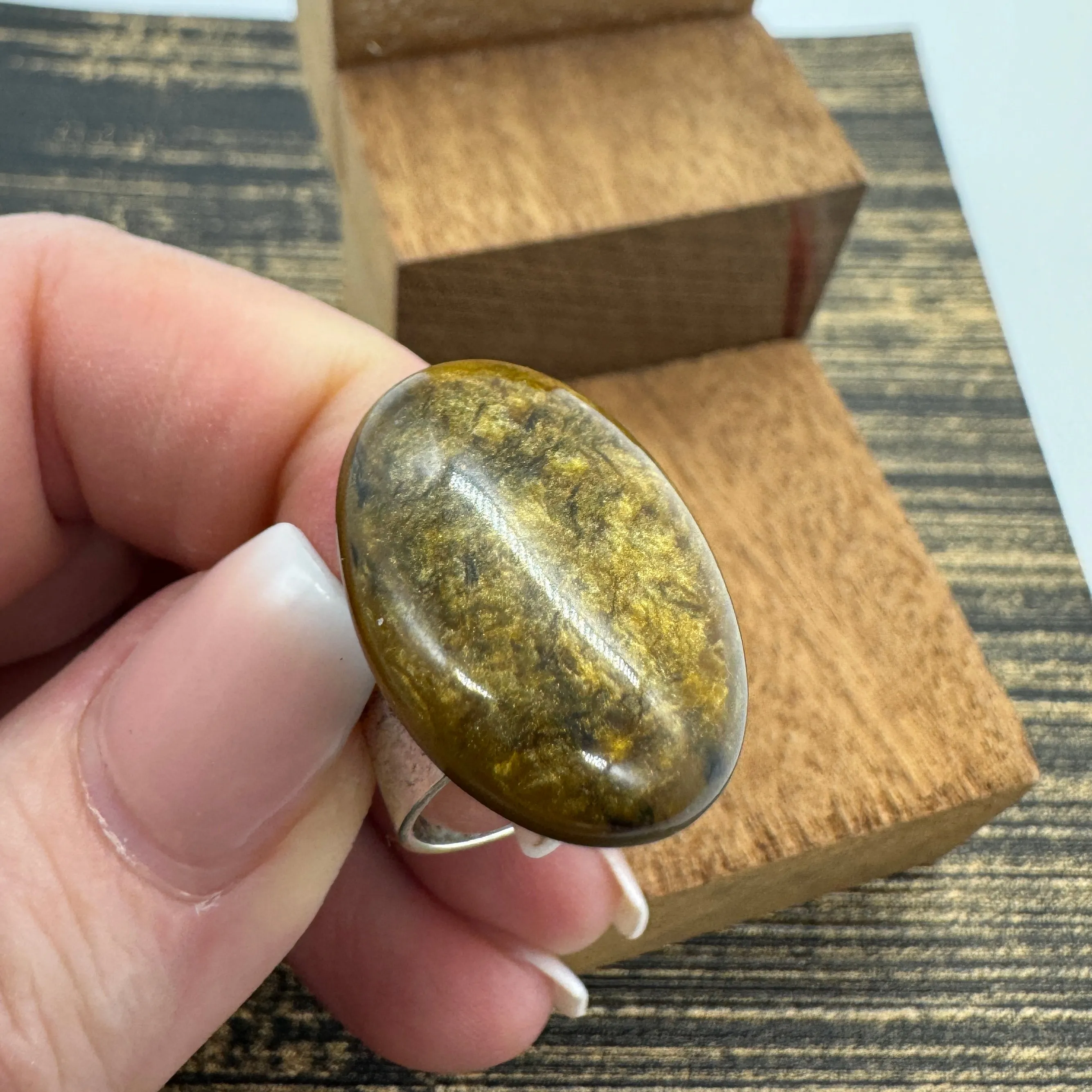 Eye of the Tiger Cocktail Ring